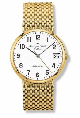 IWC Portofino Automatic Yellow Gold / White - Railroad / Bracelet IW9251-06 (IW925106)